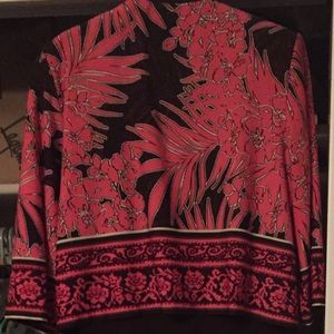 Knee Length Dress with Jacket with 3/4 sleeves